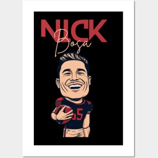 nick bosa the goat Posters and Art